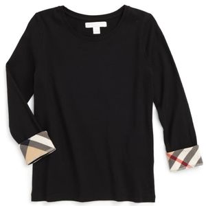 NEW KIDS BURBERRY CHECK CUFF PLAID SHIRT BURBERRY!